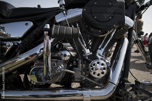Motorcyle engine detail