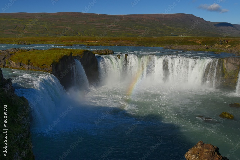 Wasserfall Godafoss auf Island