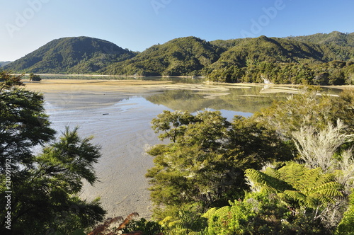 Awaroa Inlet, Abel Tasman National Park, Tasman, South Island, New Zealand photo