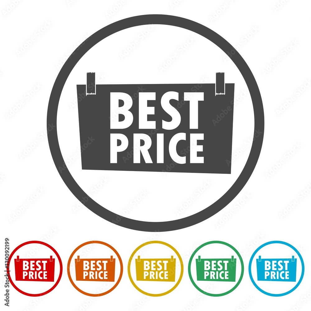 Best price icon, Best Price Sign - illustration Best price icon, Best Price Sign - illustration
