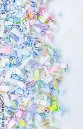 Background pattern texture abstract paper shredder