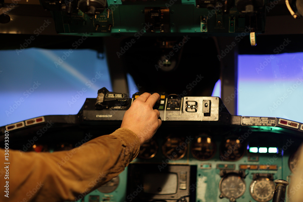 flight engineer switches on toggle