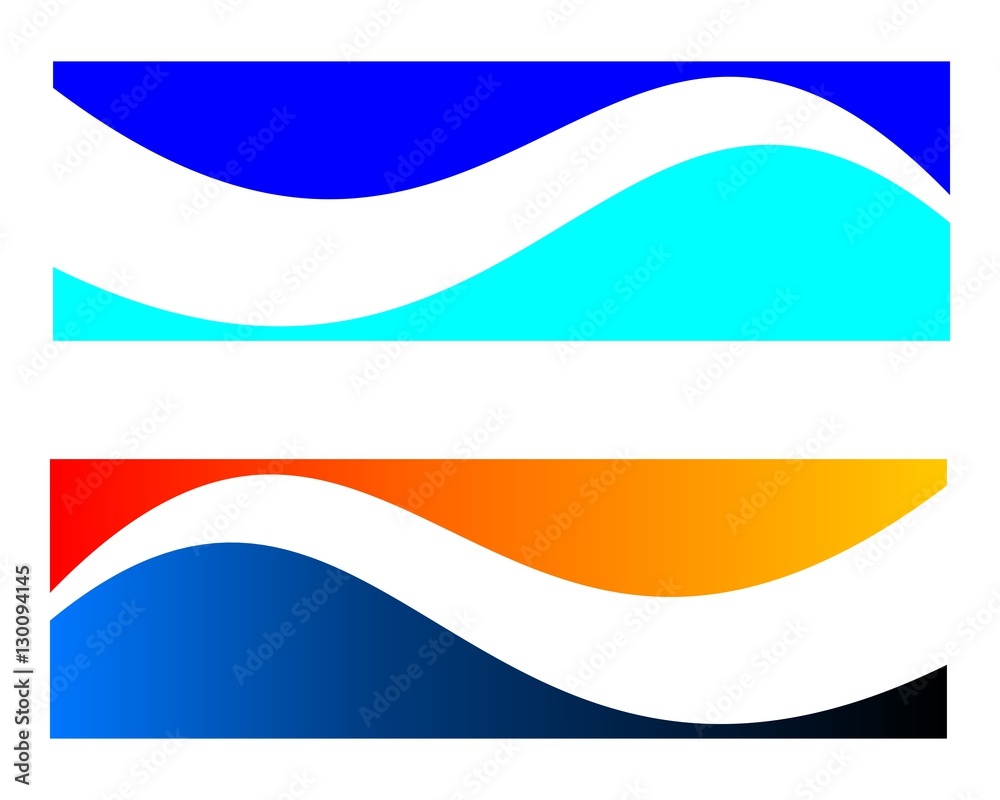 Fototapeta premium ornament wave