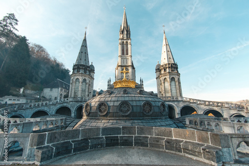 Sanctuary of Our Lady of Lourdes. © Rojo
