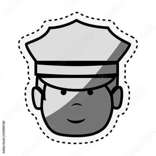 driver hotel service isolated icon vector illustration design