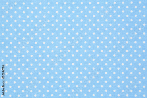 dotted turquoise cloth