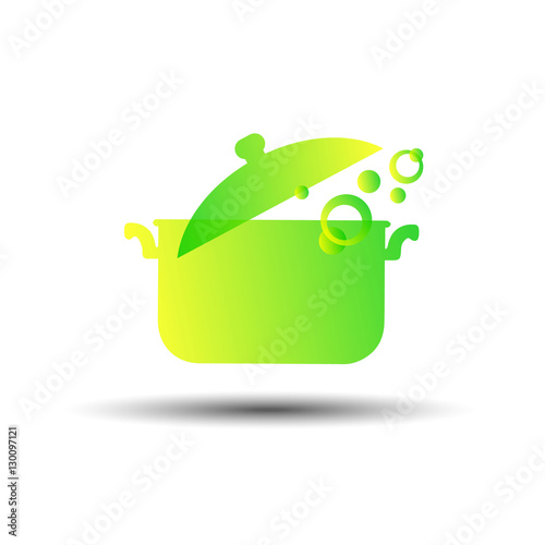 cooking saucepan kitchen food illustration object vector