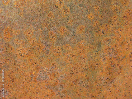 Rusty metallic sheet. Texture. 