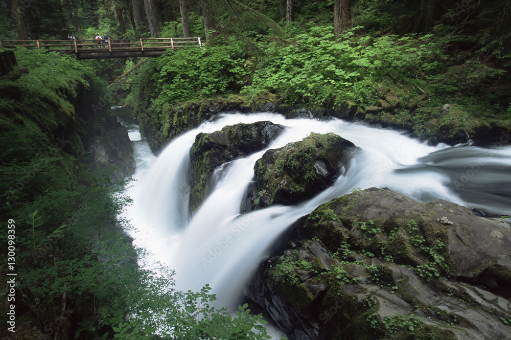 Sol Duc Falls, Olympic National Park, Washington state Sol Duc Falls, Olympic National Park, Washington state