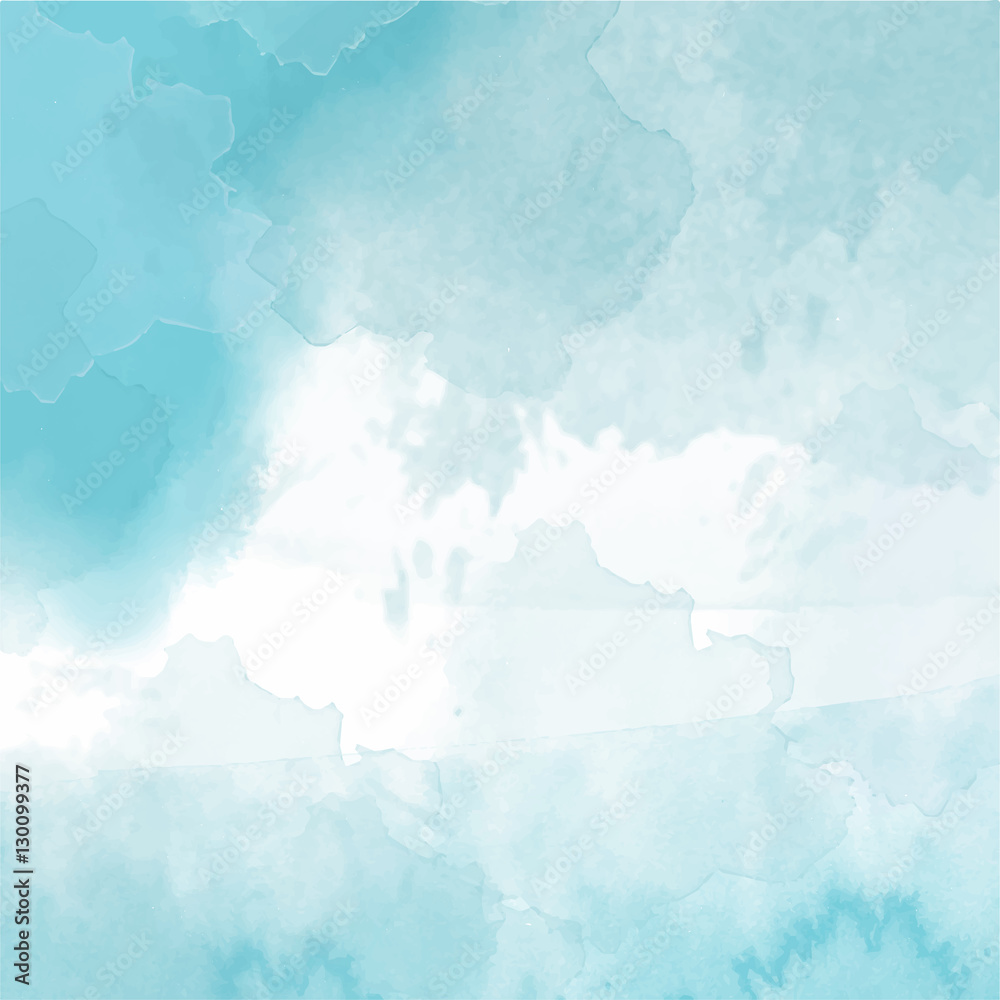 Obraz premium Beautiful hand painted watercolor background