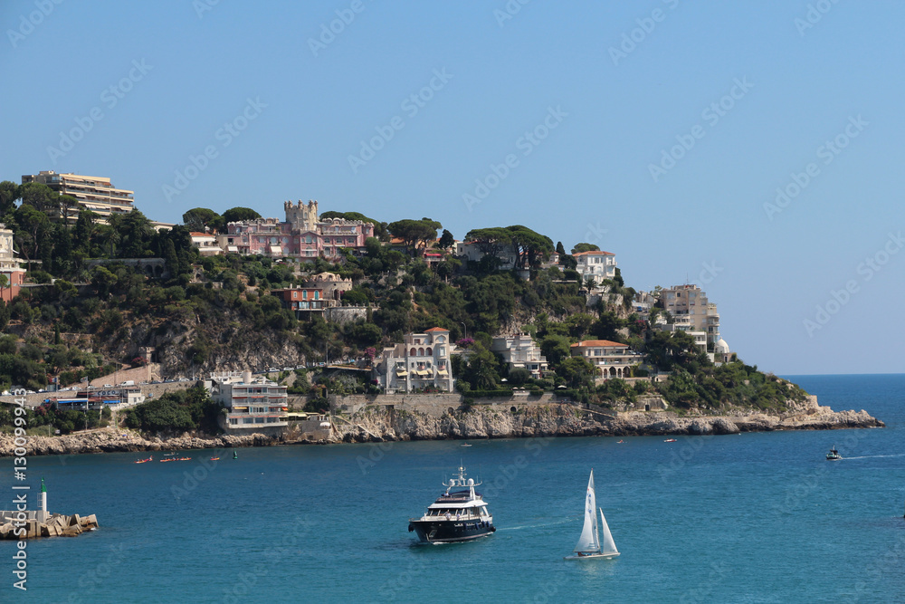 Obraz premium View of the Port De Nice.