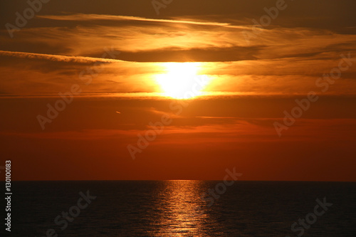 Sunset on the sea © daisy_y