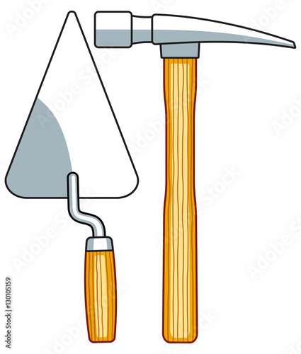 Hammer and trowel