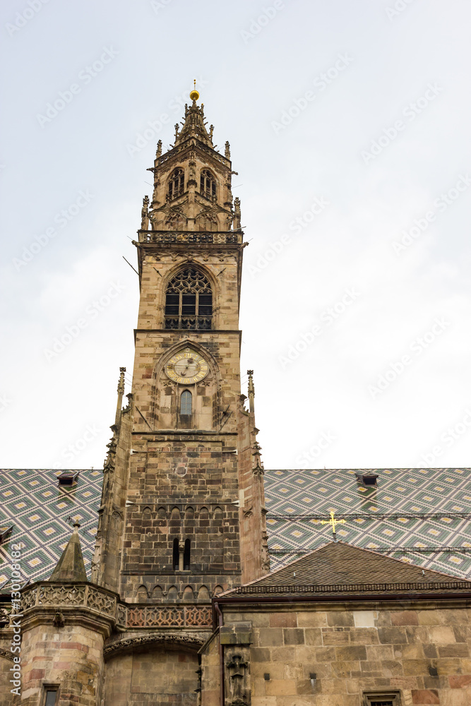 Gothic cathedral of Bolzano Italy