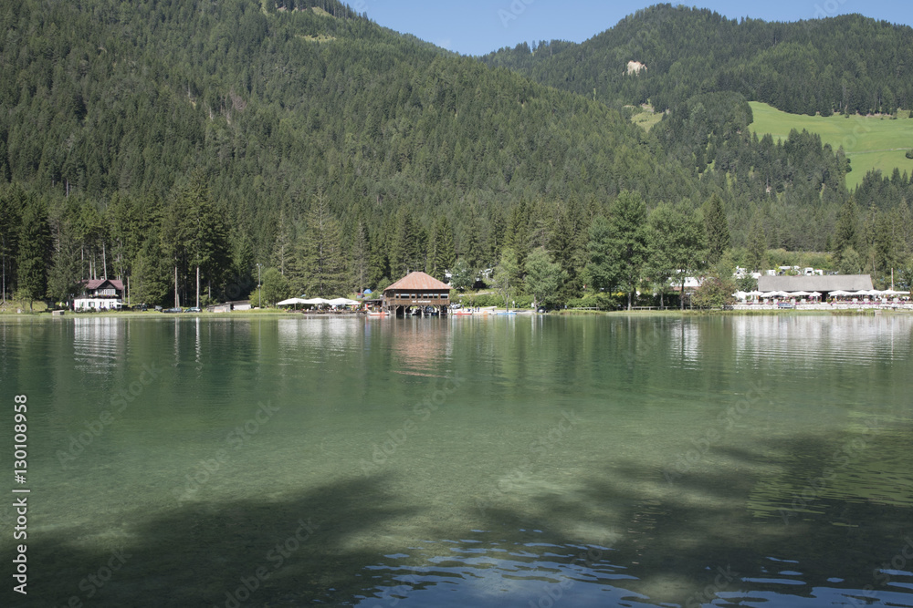 Fototapeta premium Lago di Dobbiaco
