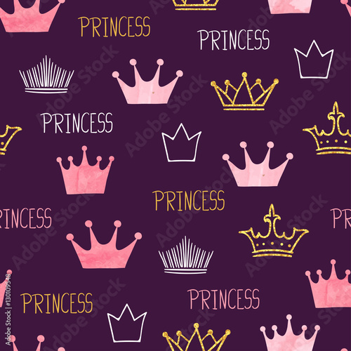 Little princess seamless pa...
