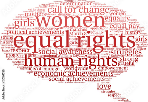 Equal Rights Word Cloud