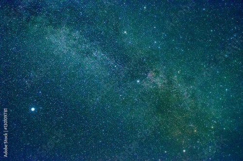 Stars and galaxy outer space sky night universe background   © Iuliia Sokolovska