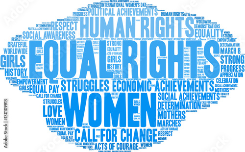 Equal Rights Word Cloud