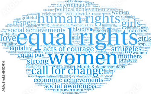 Equal Rights Word Cloud