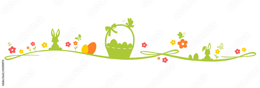 Fototapeta premium Ostern Schleife