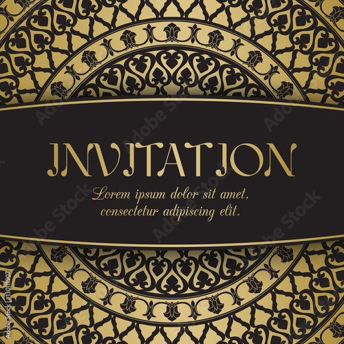 Background with mandala