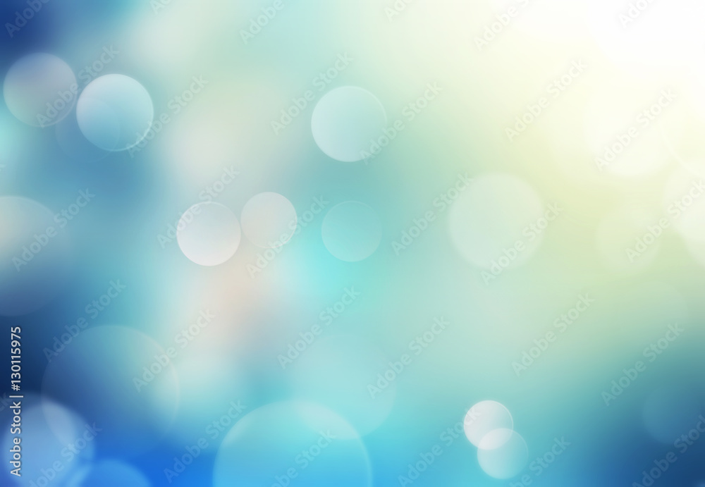 Blue glowing holiday blurred background. Blue glowing holiday blurred background.