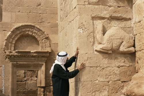 Temple of Allat, Hatra, Iraq photo