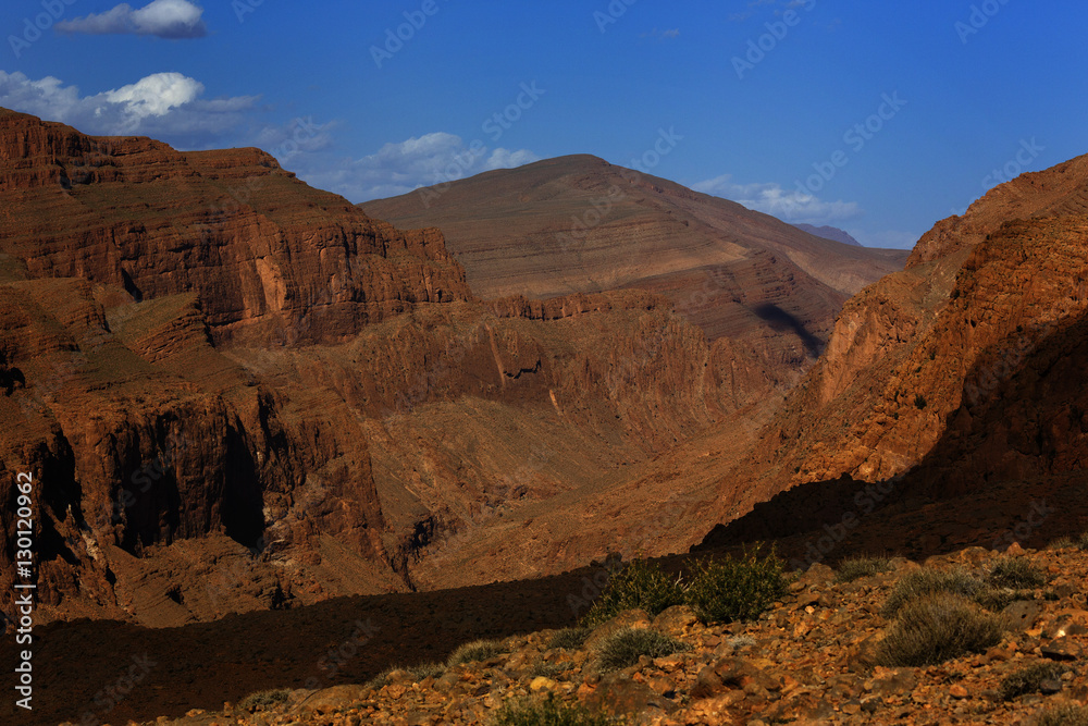 Todra Schlucht, Tinghir, Marokko, Weg zum Plateau < english> Todgha Gorges, Tinghir, Morocco
