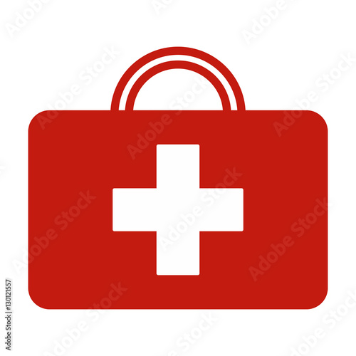 First Kit Aid vector, isolated on White background. 