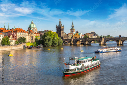 Panoramic view of Prague