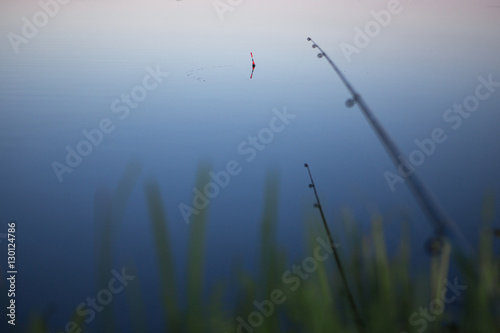 float in the water