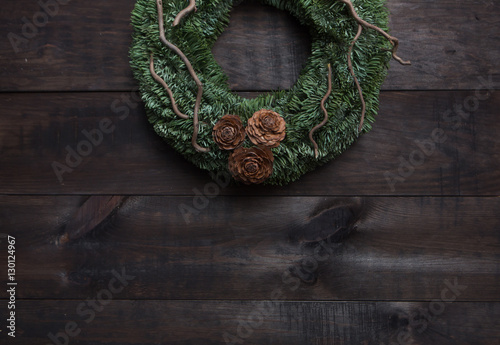 Christmas wreath decoration