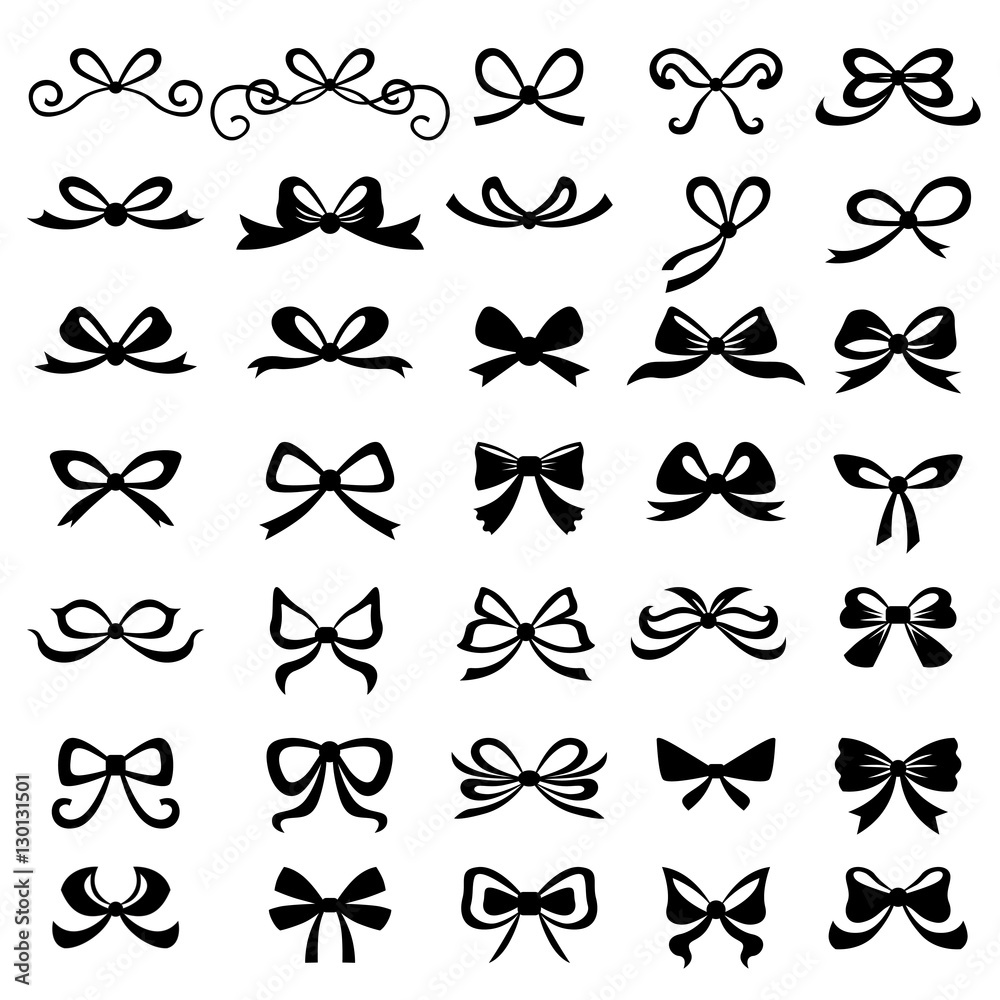 Decorative bows ribbon set Decorative bows ribbon set
