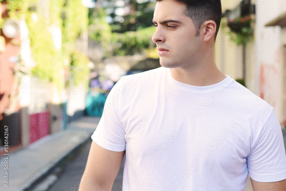 Latin man at the street Latin man at the street