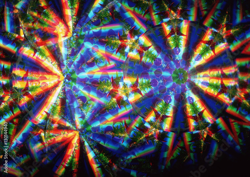 Obraz na płótnie kaleidoscope w salonie