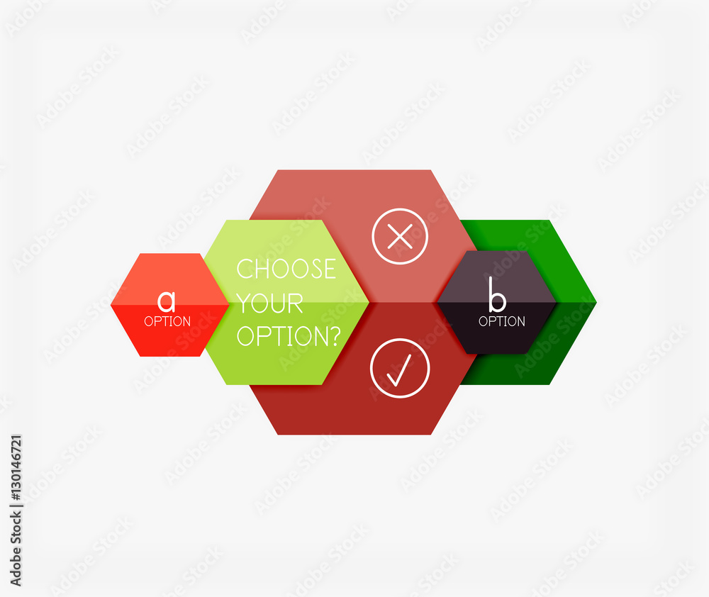 Paper infographic banners and stickers Paper infographic banners and stickers