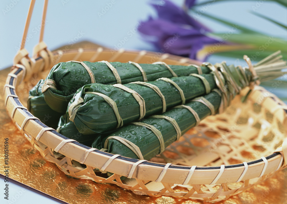 Φωτογραφία Chimaki(a cake wrapped in bamboo leaves)
