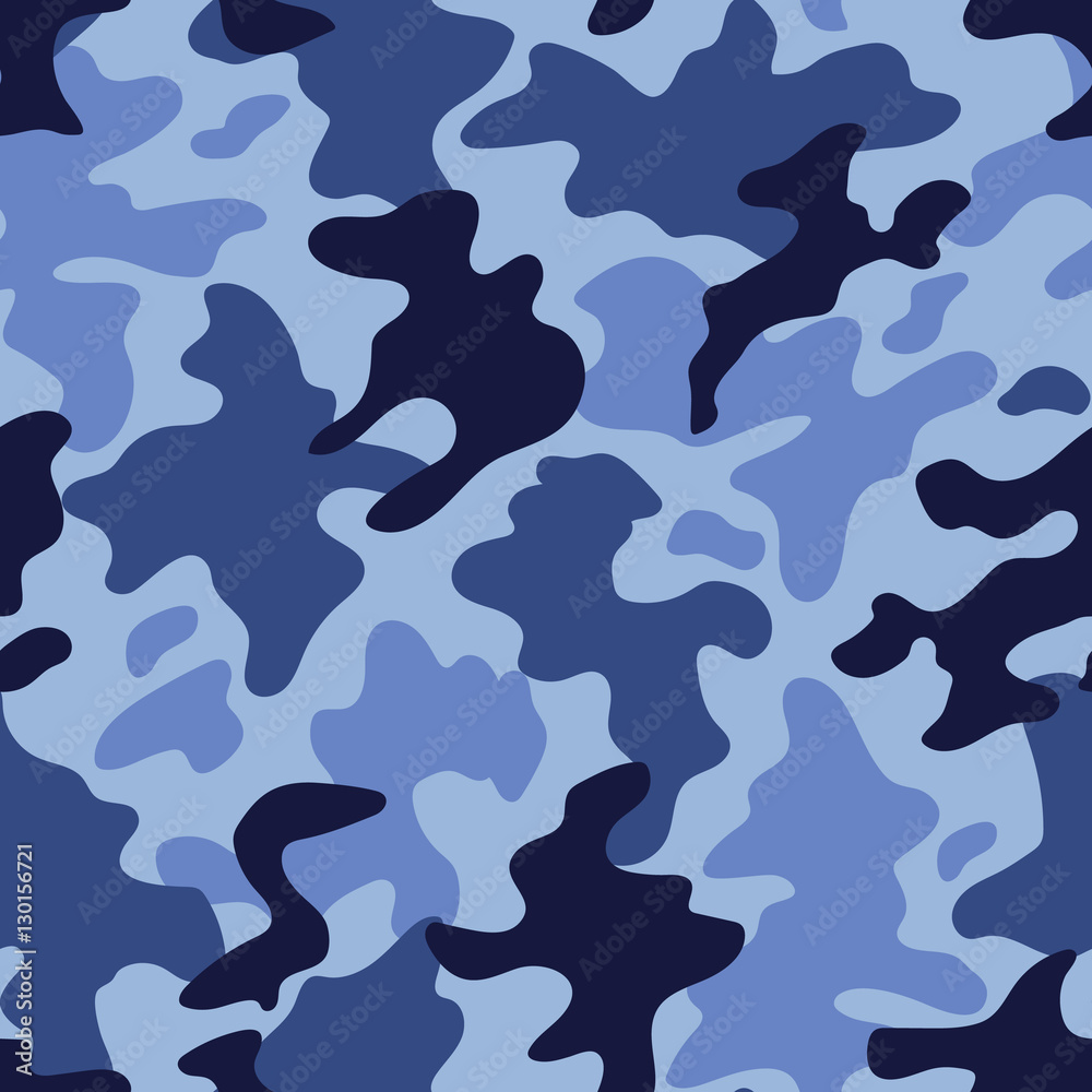 Modern fashion vector trendy camo pattern