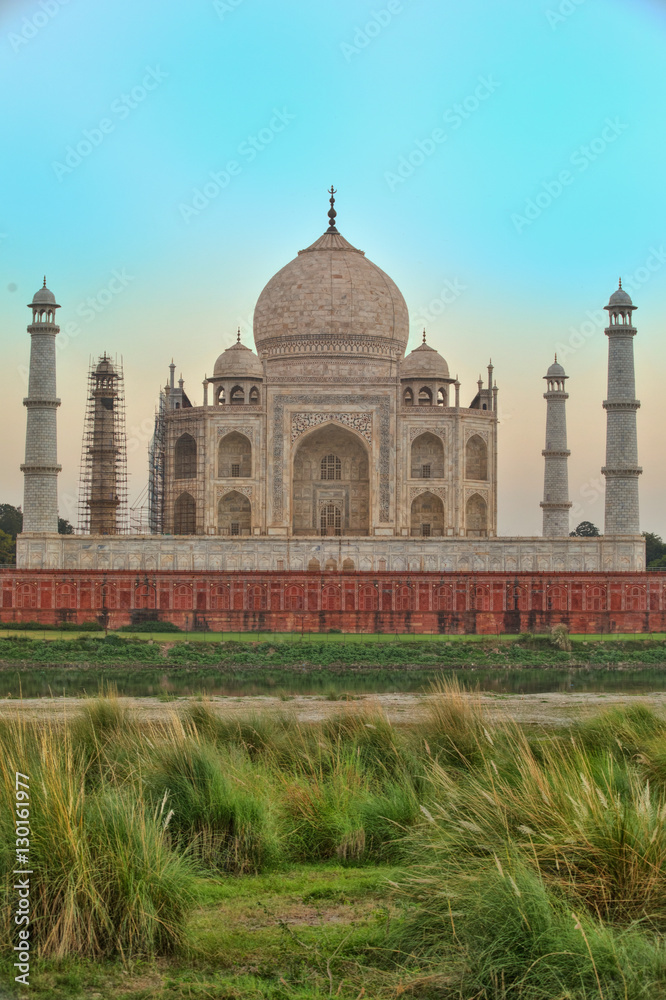 Fototapeta premium Taj Mahal Sunset