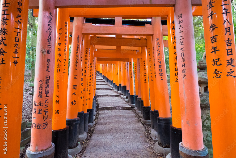 Travel in Kyoto, Amazing a thousand pillar at Fushimi Inari Shrine Travel in Kyoto, Amazing a thousand pillar at Fushimi Inari Shrine