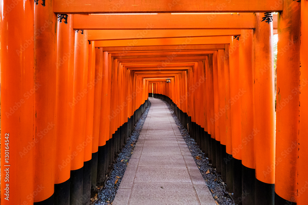 Travel in Kyoto, Amazing a thousand pillar at Fushimi Inari Shrine Travel in Kyoto, Amazing a thousand pillar at Fushimi Inari Shrine