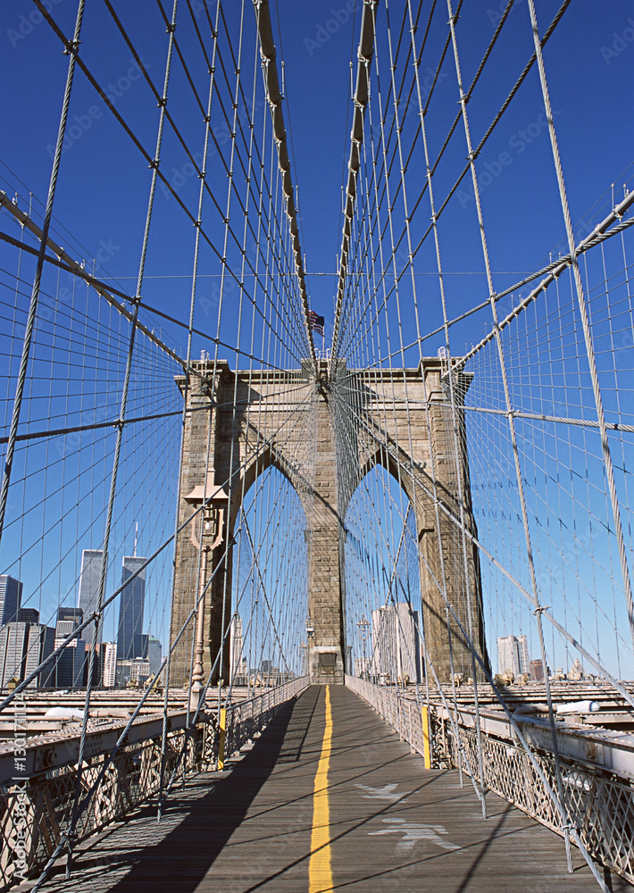 Obraz premium Most Brookliński