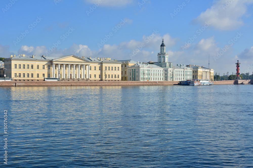 Petersburg. View of the Neva river