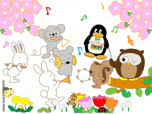 動物の春の音楽