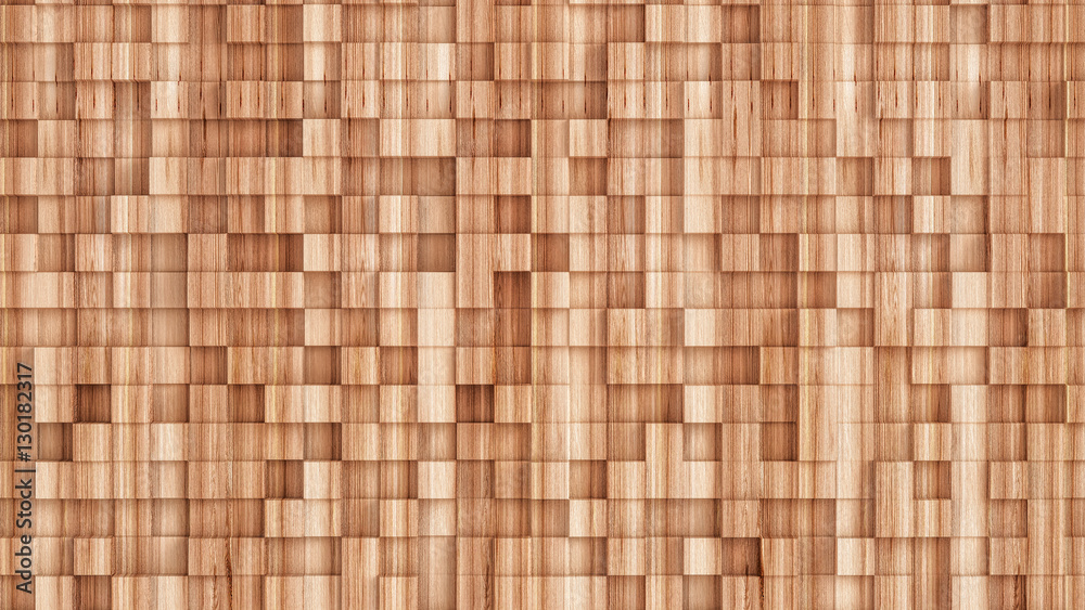 Beautiful cubic texture with wooden cubes. 3d illustration, 3d r Beautiful cubic texture with wooden cubes. 3d illustration, 3d r