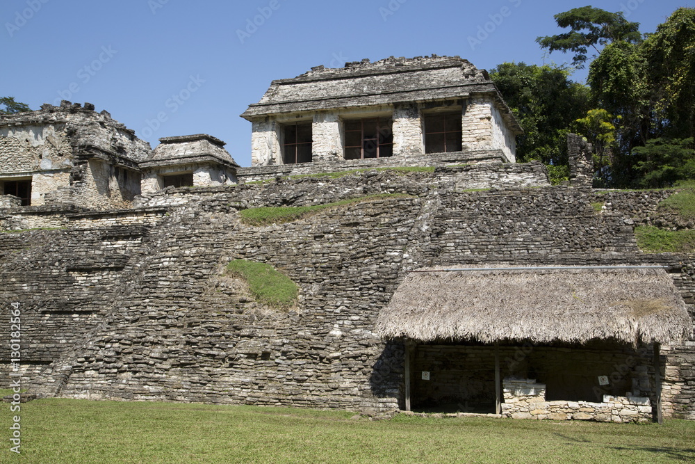 The North Group, Palenque Archaeological Park, Palenque, Chiapas, Mexico The North Group, Palenque Archaeological Park, Palenque, Chiapas, Mexico