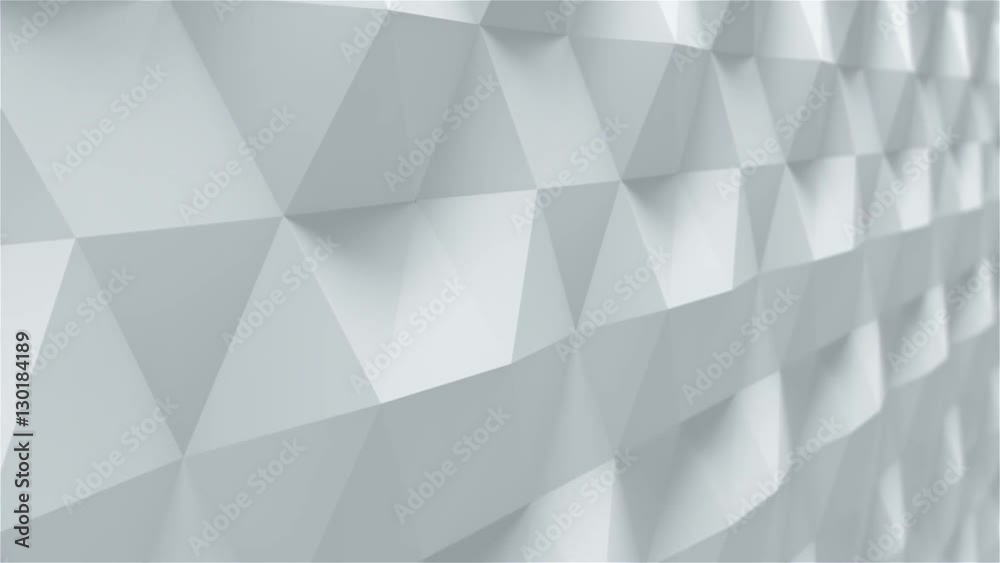 Gypsum Panel 3d Wall. Looped Animation Gypsum Panel 3d Wall. Looped Animation
