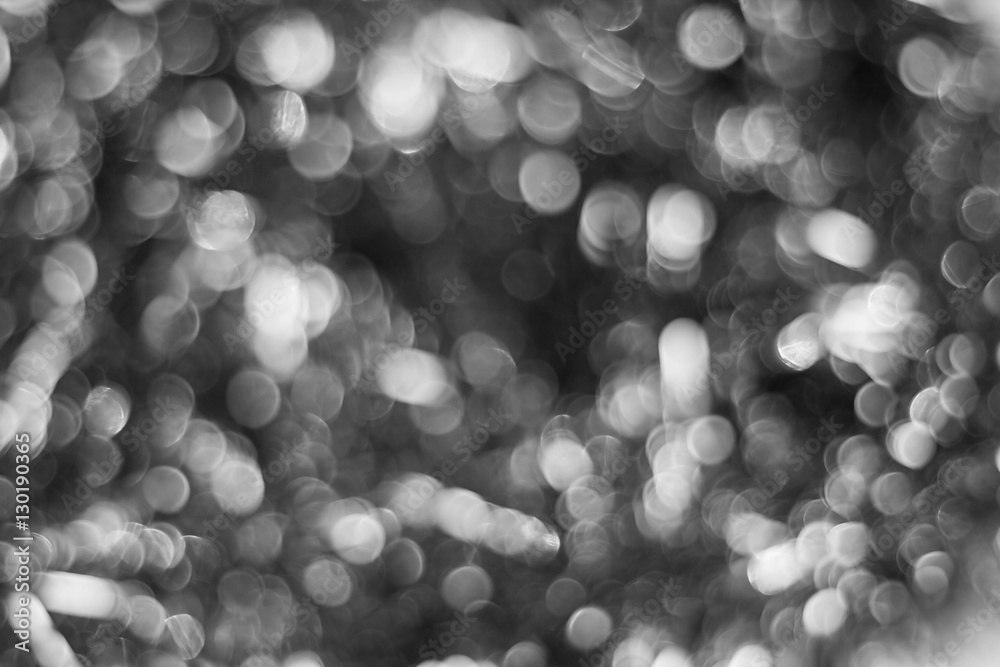 Obraz premium Christmas background. Festive abstract with bokeh defocused lights