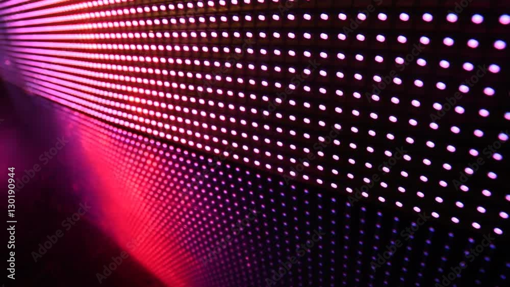 Multicolored glowing diode blinking disco lights. Multicolored glowing diode blinking disco lights.